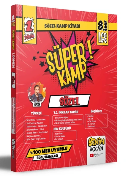 8.Sınıf Lgs 1.Dönem Sözel Süper Kamp