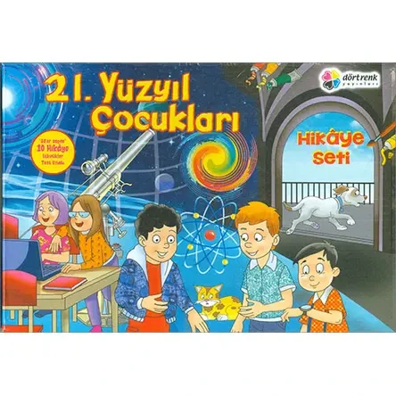 21.Yüzyıl Çocukları 10 Kitap 4.Sınıflara Hikaye Seti Dörtrenk