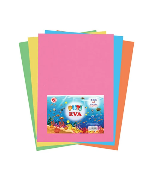 Puti A4 Klasik Eva Onlu Karışık Renk ürün görseli