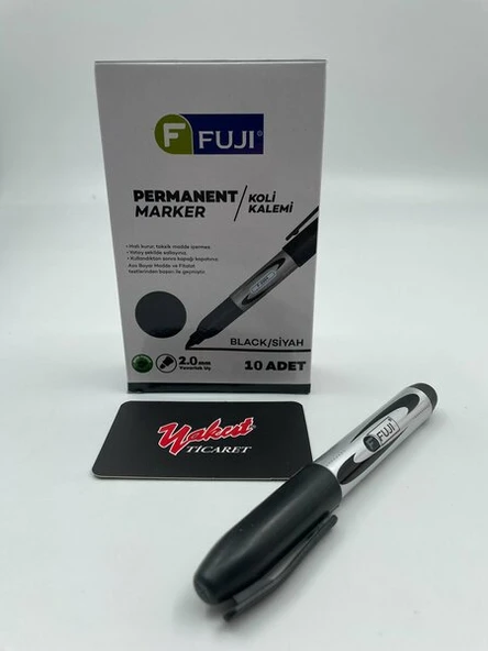 Fujı  Koli Kalemi 10 Adet Siyah