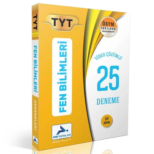 Paraf Tyt Fen Bilimleri 25 Deneme
