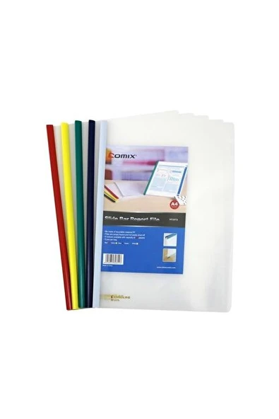 Comix Sıkıştırmalı Dosya Sırttan Klips 5 Li 218x310