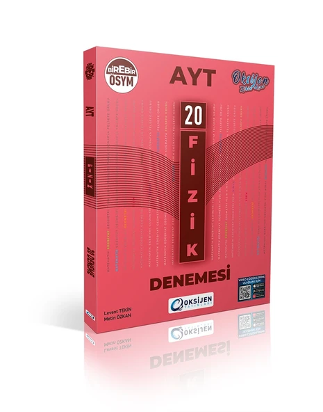 Oksijen Yayınları Ayt 20 Fizik Denemesi Birebir ösym