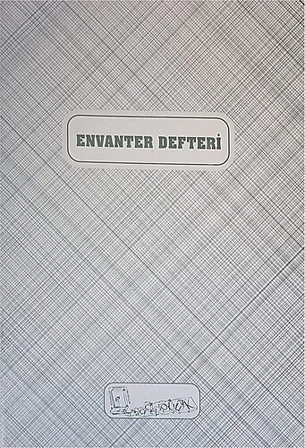 Kocaoluk Kağıt Kapak Envanter Defteri