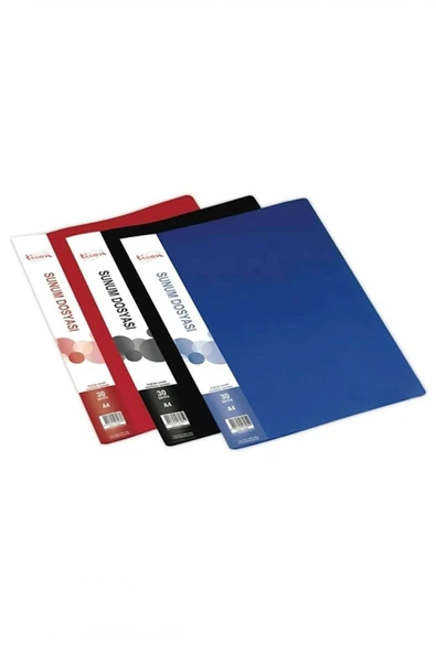 Ticon 30'lu Sunum Dosyası Mavi