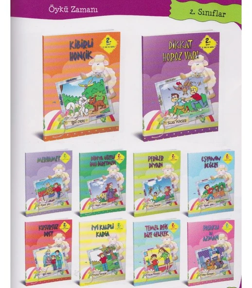 2. Sınıf Öykü Salıncağı Serisi (10 Kitap Set) - 2