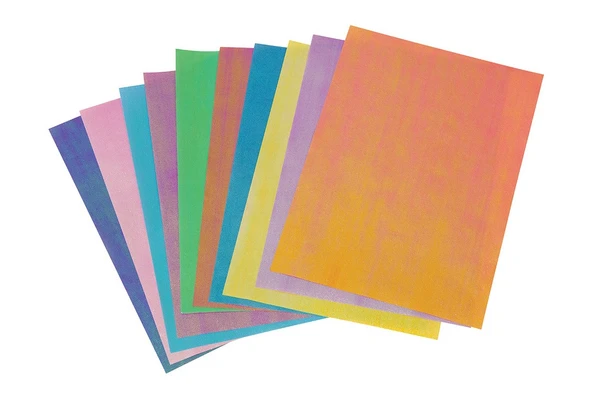Puti A4 Simli Elişi Kağıdı 10 Lu Karışık Renk 80 Gr - Resim 2