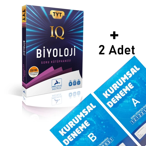 Paraf Tyt Iq Biyoloji Soru Kütüphanesi ürün görseli