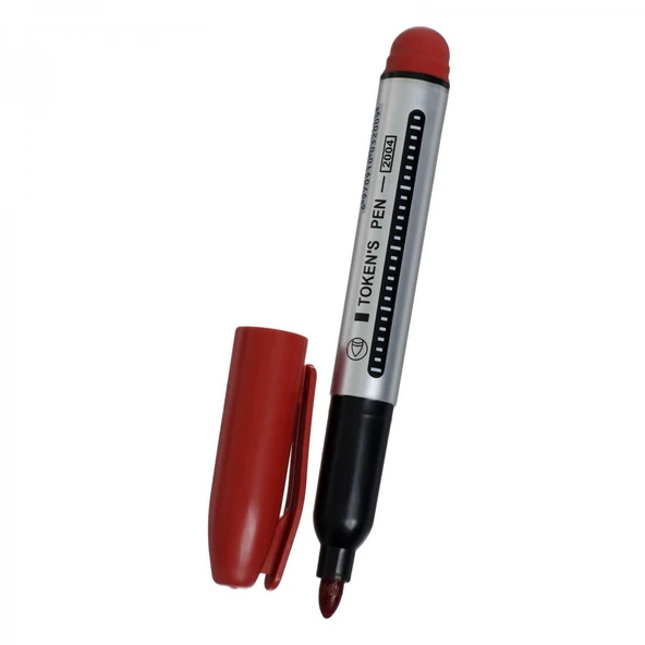 Fujı  Koli Kalemi 10 Adet Kırmızı ürün görseli