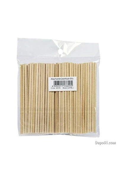 Ahşap Çubuk 100 Lü Küçük Boy