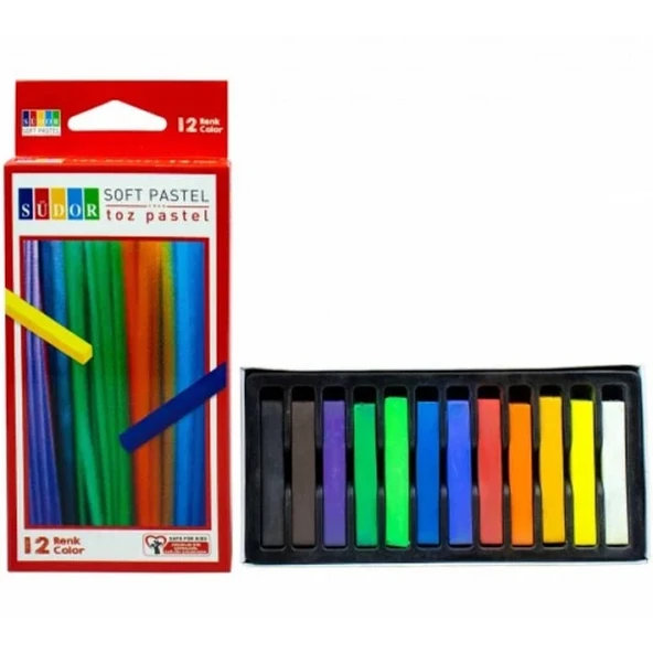 Südor 12 Renk Toz Pastel Boya