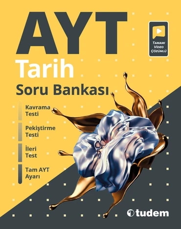 Tudem Yayınları Ayt Tarih Soru Bankası ürün görseli