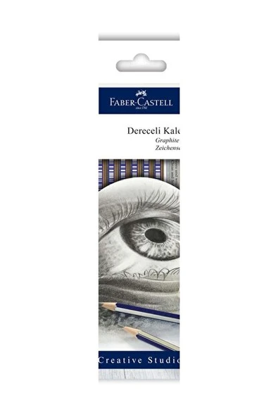 Faber Castell Goldfaber Dereceli Kalem Seti Silgi+kalemtıraş