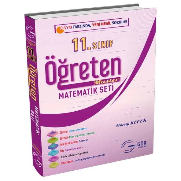 Gür Yayınları 11. Sınıf Öğreten Matamatik Master Seti