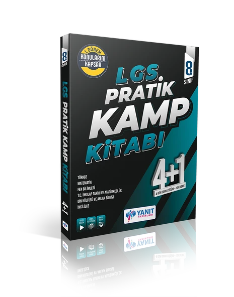 Yanıt Lgs 8.sınıf 1.dönem Pratik Kamp Kitabı 4+1