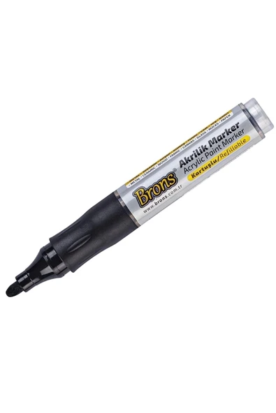 Brons Akrilik Markör Siyah Br-4015 - 2