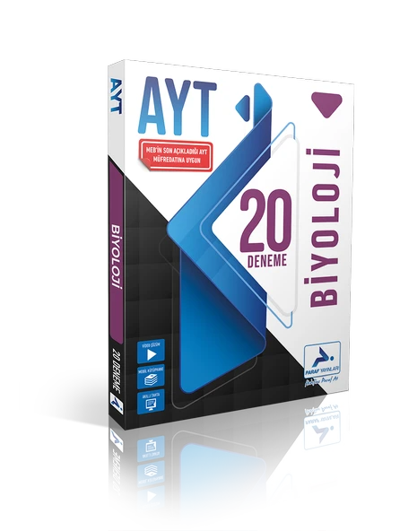 Paraf 2023 Ayt 1.dönem Biyoloji 20'li Deneme ürün görseli