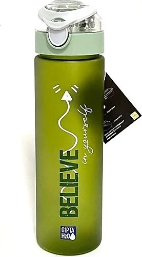 Gıpta Belıeve Tritan Matara 600 Ml  Yeşil