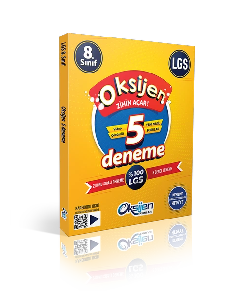 Oksijen Lgs 8.sınıf 5 Deneme ürün görseli