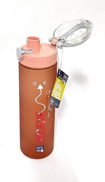 Gıpta Belıeve Tritan Matara 600 Ml  Turuncu - 2