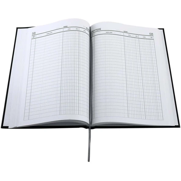 Bayındır Kasa Defteri Ciltli 160 Yp 17x24 - Resim 2