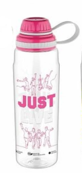 Gıpta Tritan Desenli Matara 800 Ml Pembe