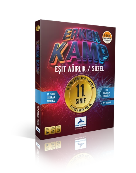 Paraf 11.sınıf  Eşit Ağırlık / Sözel Erken Kamp ürün görseli 1