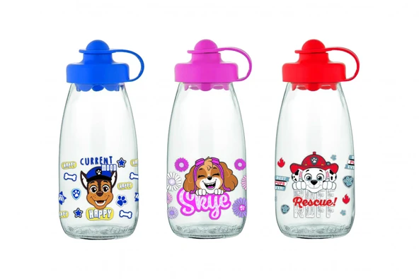 Gıpta Renga Cam Şişe  25 Cl 17 Mm Pembe Suluk