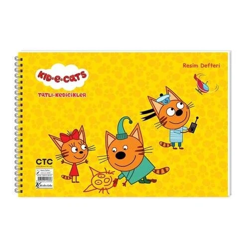 Keskin Color Resim Defteri Tatlı Kedicikler 17*25 15 Yp.