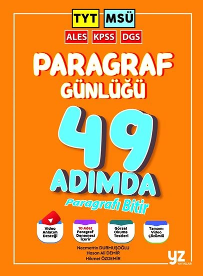 Yz Yayınları 49 Adımda Paragraf Günlüğü