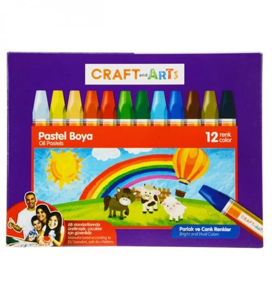 Craft 12'li Pastel Boya