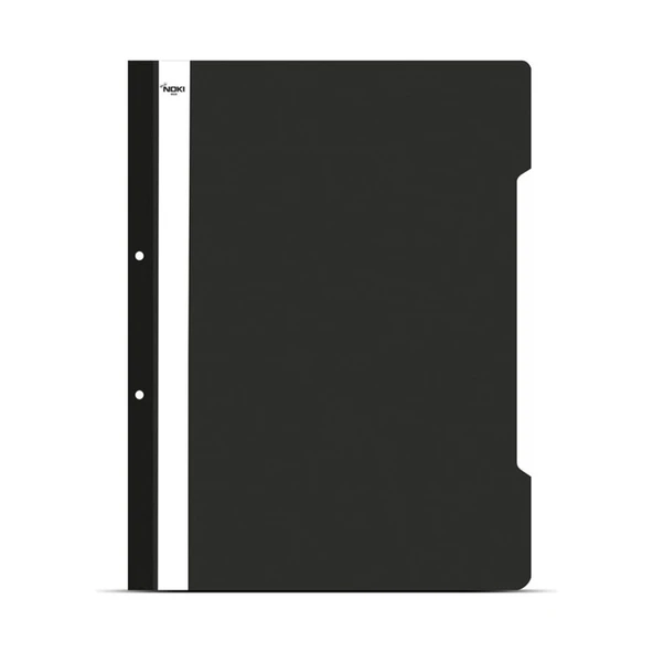 Noki A4 Telli Dosya Siyah 48288 ( 50 Adet )