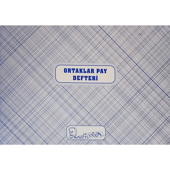 Kocaoluk Ortaklar Pay Defteri Karton Kapak