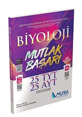 Muba Yayınları Tyt Ayt Mutlak Başarı Biyoloji 25 Deneme