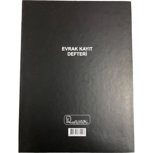 Kocaoluk Evrak Kayıt Defteri Ciltli