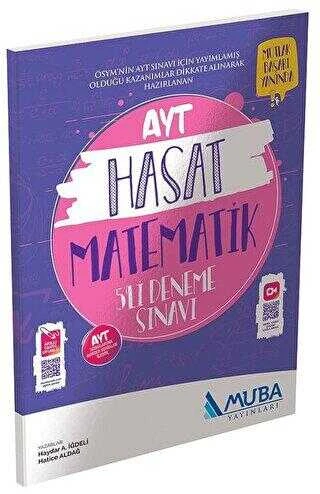 Muba Yayınları Ayt Matematik Hasat 5`li Deneme Sınavı