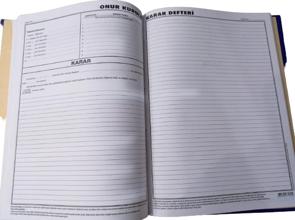 Kocaoluk Onur Kurulu Karar Defteri - 2