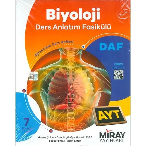 Miray Ayt Biyoloji Ders Anlatım Fasikülü ürün görseli 1