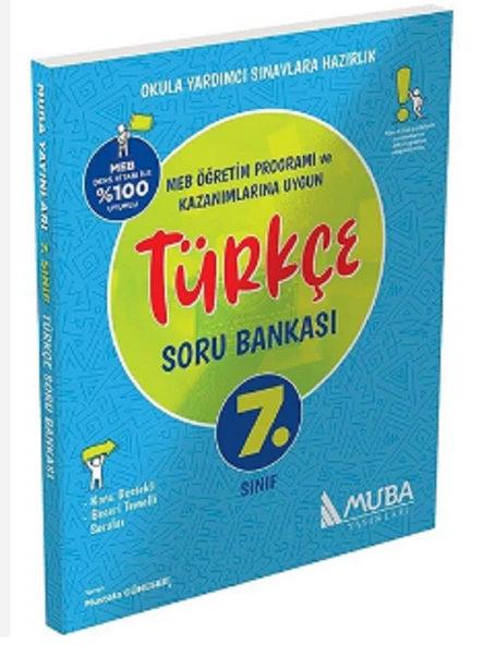 Muba Yayınları 7.sınıf Türkçe Soru Bankası