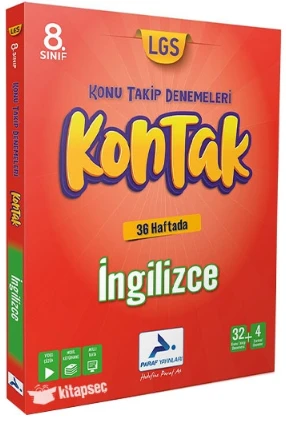 Paraf Kontak 8.sınıf İngilizce ürün görseli