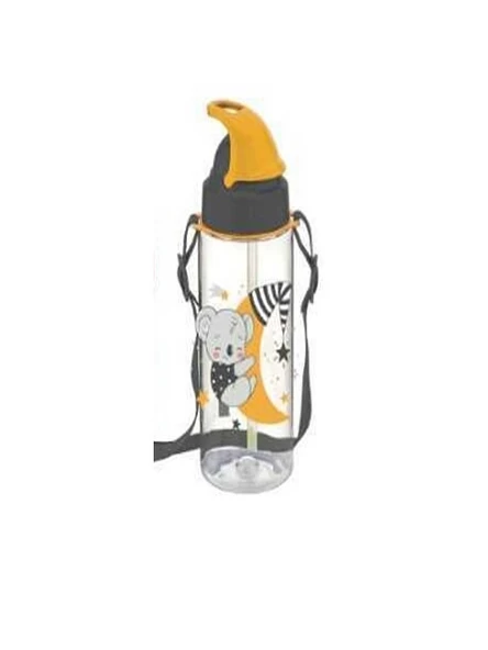 Tritan Gıpta Desenli Pipetli Matara 500 Cc ürün görseli