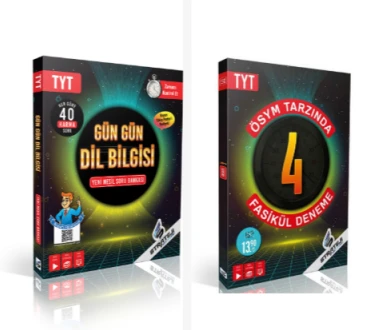 Strateji Tyt Gün Gün Dil Bilgisi Soru Bankası & Tyt 4 Fasikül Deneme