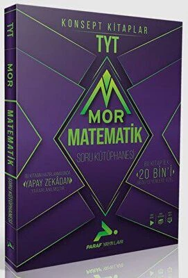 Paraf Yayınları Paraf Tyt Mor Matematik Soru Kütüphanesi