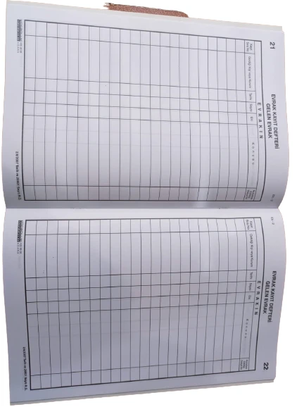 Kocaoluk Gelen Evrak Kayıt Defteri Karton Kapak - 2