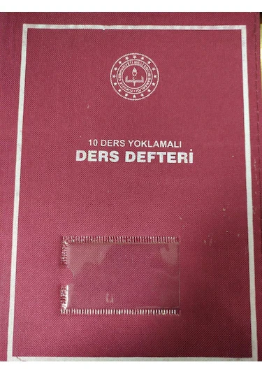Gülpaş10 Ders Yoklamalı Ders Defteri
