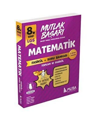 Muba Yayınları Mb 8.sınıf Matematik Fasikül Soru Bankası