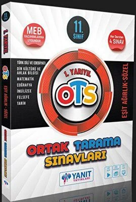 Yanıt 11. Sınıf Ots 1. Yarıyıl Ortak Tarama Sınavları Eşit Ağırlık - Sözel
