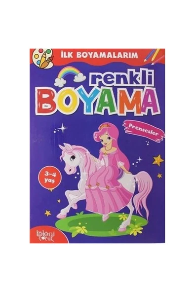 Renkli Boyama Prensesler Koloni ürün görseli 1