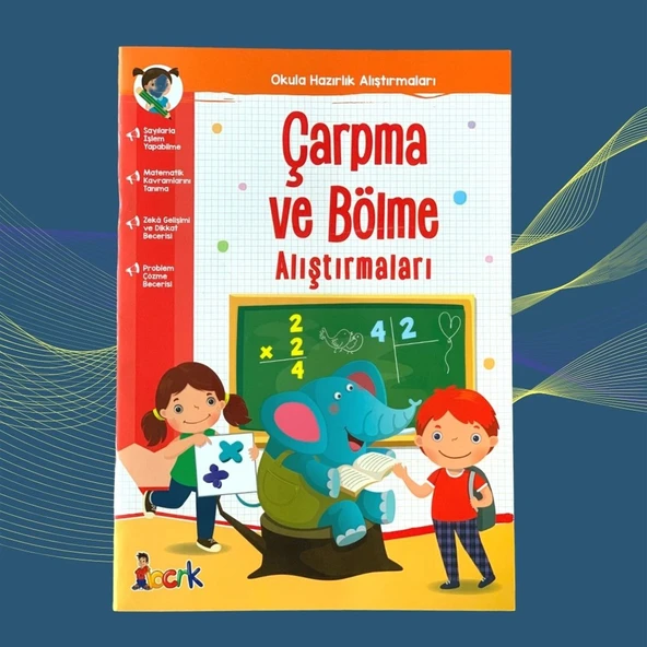 Bıcırık Çarpma Ve Bölme Alıştırmaları Boyama Kitabı