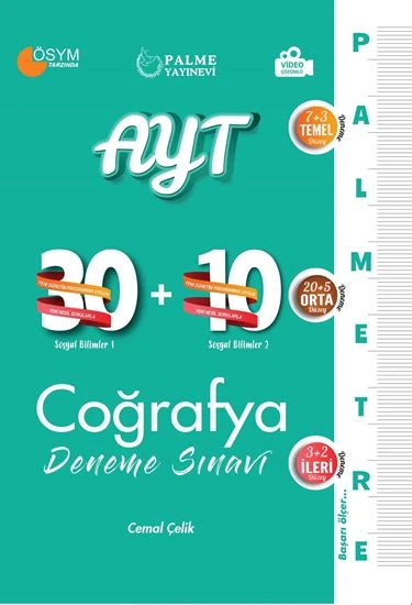 Palme Ayt Palmetre Coğrafya Deneme Sınavı ürün görseli